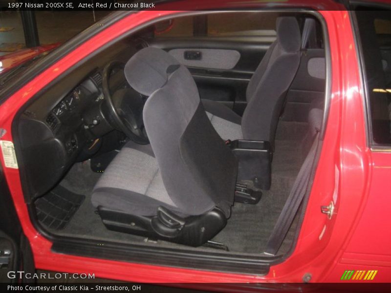 Aztec Red / Charcoal Black 1997 Nissan 200SX SE