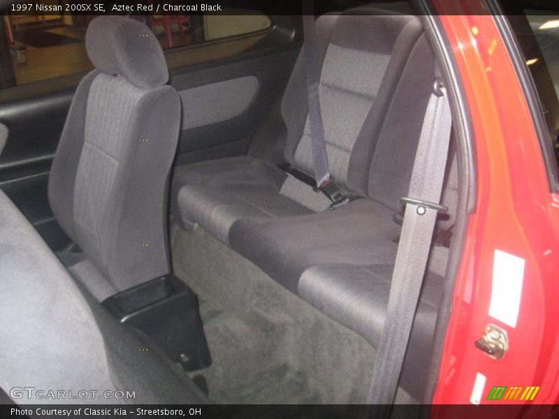 Aztec Red / Charcoal Black 1997 Nissan 200SX SE