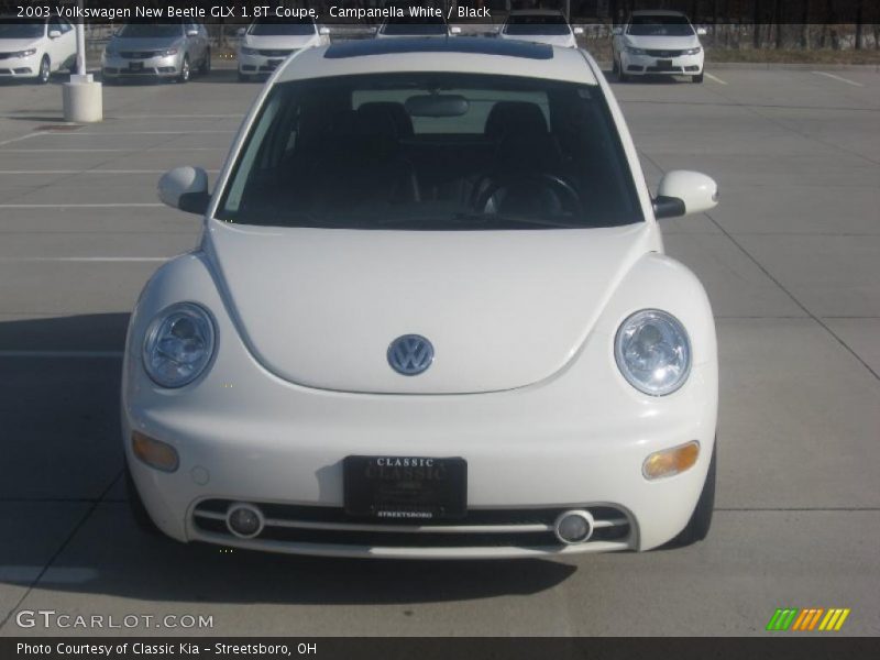 Campanella White / Black 2003 Volkswagen New Beetle GLX 1.8T Coupe