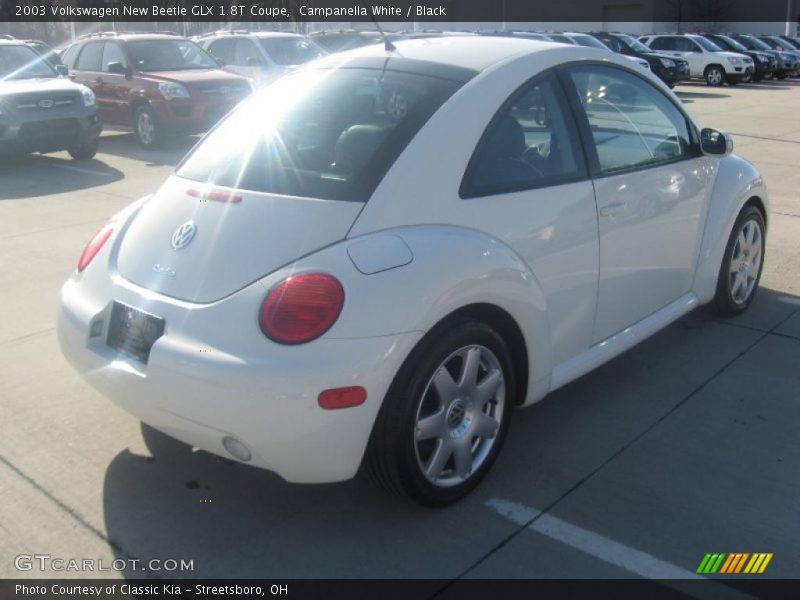 Campanella White / Black 2003 Volkswagen New Beetle GLX 1.8T Coupe