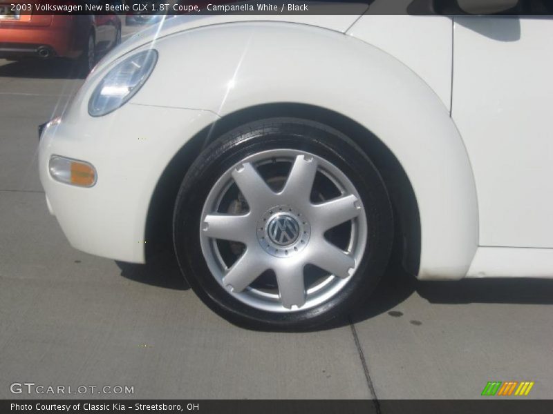 Campanella White / Black 2003 Volkswagen New Beetle GLX 1.8T Coupe