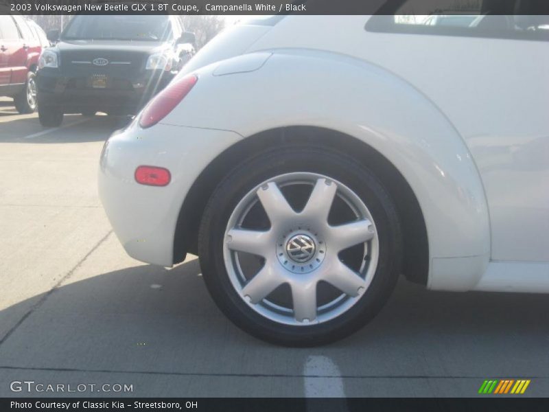 Campanella White / Black 2003 Volkswagen New Beetle GLX 1.8T Coupe