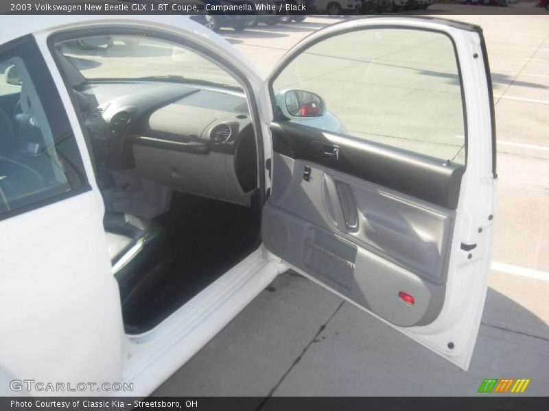 Campanella White / Black 2003 Volkswagen New Beetle GLX 1.8T Coupe