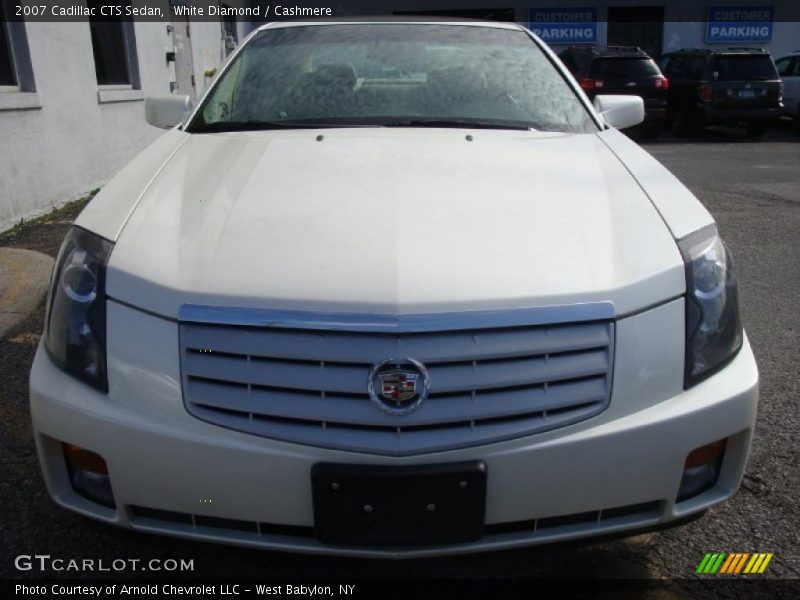 White Diamond / Cashmere 2007 Cadillac CTS Sedan