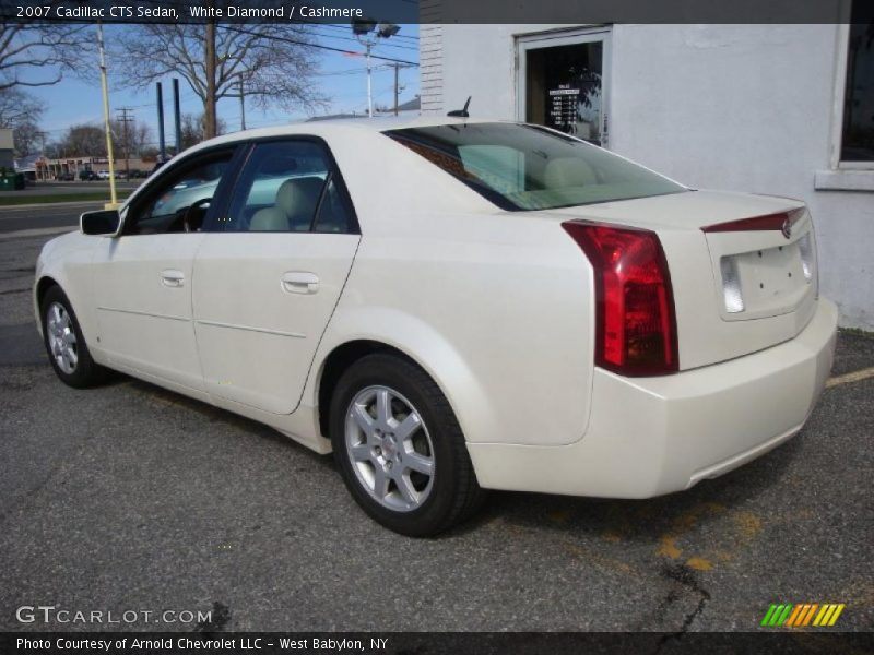 White Diamond / Cashmere 2007 Cadillac CTS Sedan