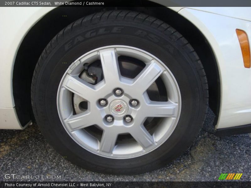 White Diamond / Cashmere 2007 Cadillac CTS Sedan