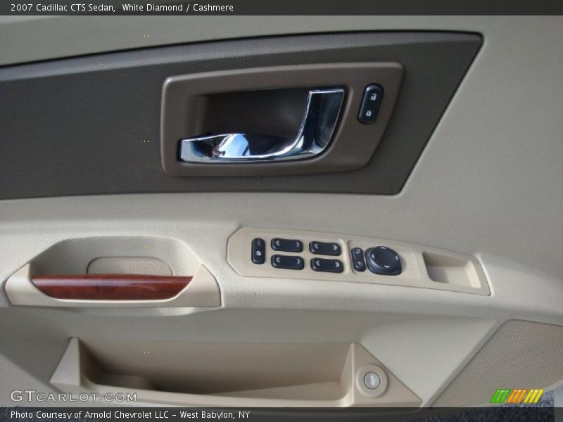 White Diamond / Cashmere 2007 Cadillac CTS Sedan