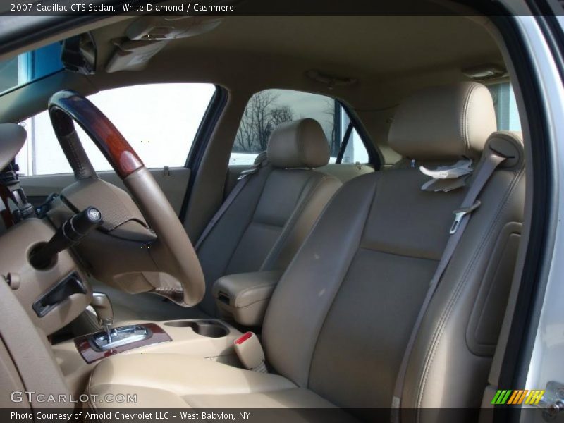 White Diamond / Cashmere 2007 Cadillac CTS Sedan
