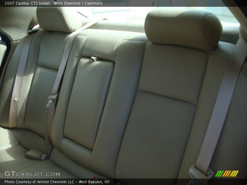 White Diamond / Cashmere 2007 Cadillac CTS Sedan