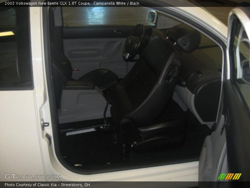 Campanella White / Black 2003 Volkswagen New Beetle GLX 1.8T Coupe