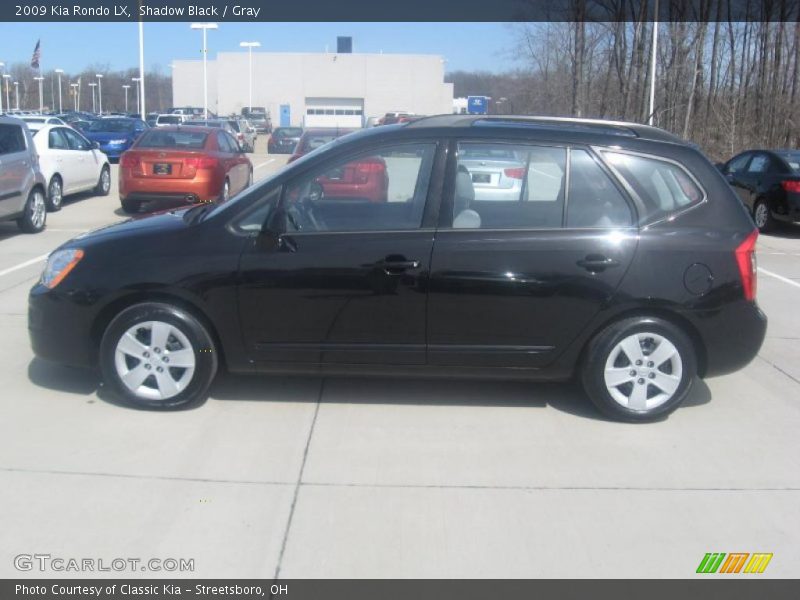 Shadow Black / Gray 2009 Kia Rondo LX