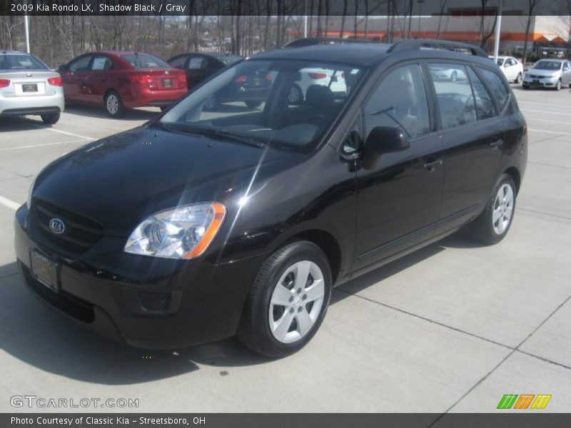 Shadow Black / Gray 2009 Kia Rondo LX