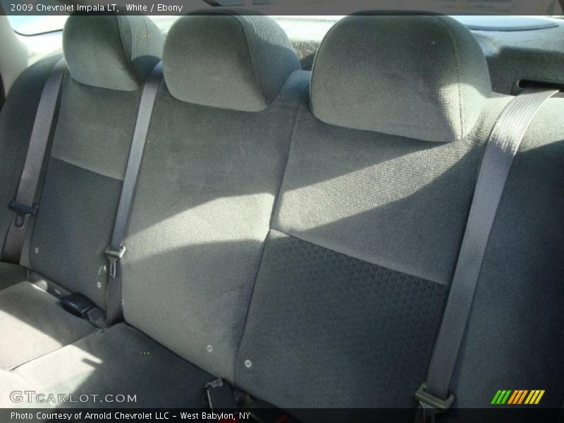 White / Ebony 2009 Chevrolet Impala LT