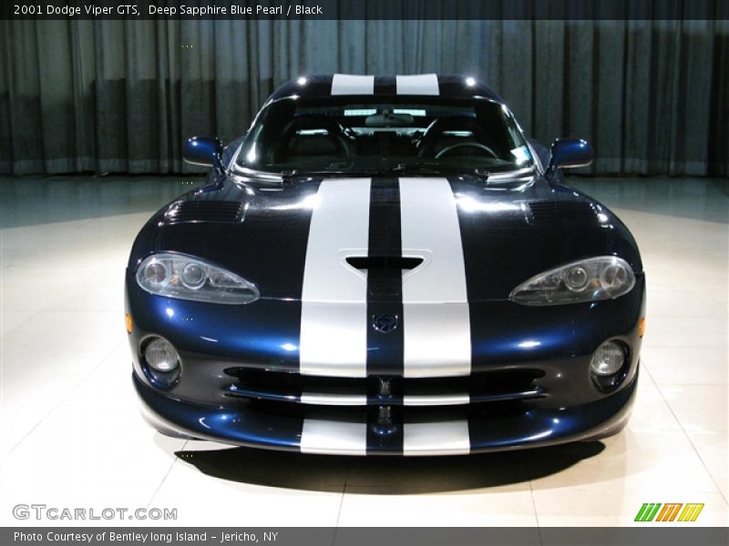 Deep Sapphire Blue Pearl / Black 2001 Dodge Viper GTS