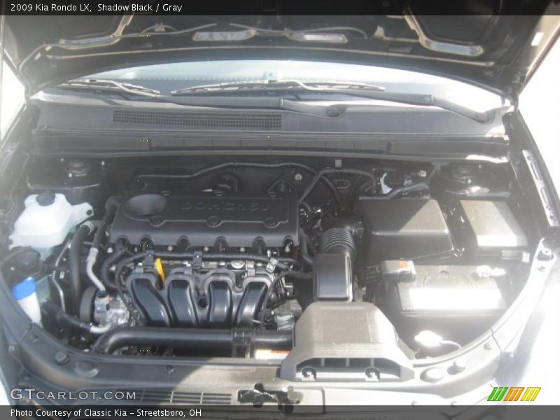 Shadow Black / Gray 2009 Kia Rondo LX