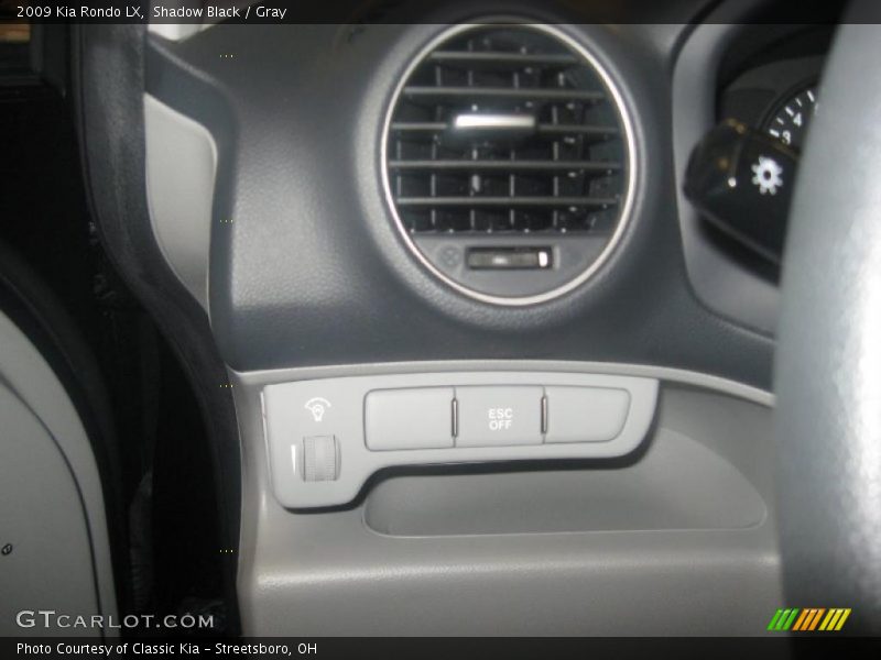 Shadow Black / Gray 2009 Kia Rondo LX