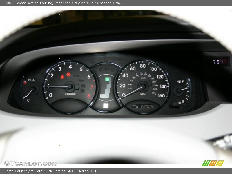 Magnetic Gray Metallic / Graphite Gray 2008 Toyota Avalon Touring