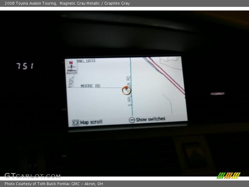 Magnetic Gray Metallic / Graphite Gray 2008 Toyota Avalon Touring
