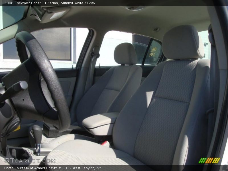 Summit White / Gray 2008 Chevrolet Cobalt LT Sedan