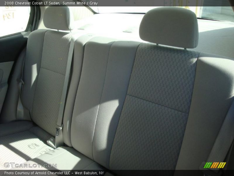Summit White / Gray 2008 Chevrolet Cobalt LT Sedan