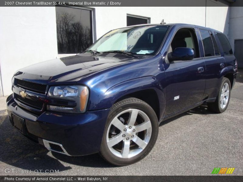 Imperial Blue Metallic / Ebony 2007 Chevrolet TrailBlazer SS 4x4