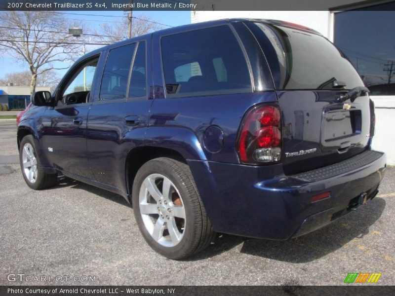 Imperial Blue Metallic / Ebony 2007 Chevrolet TrailBlazer SS 4x4