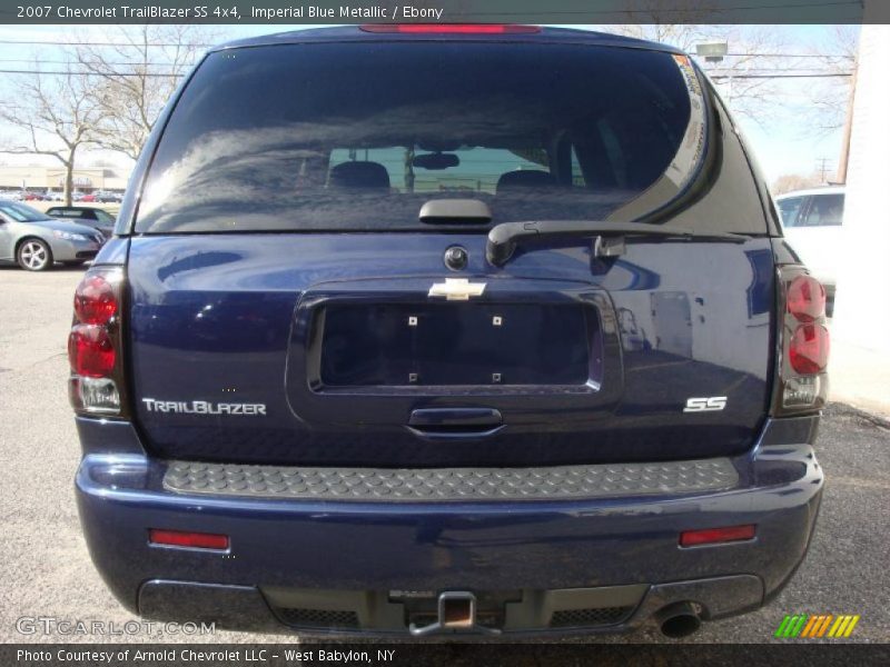 Imperial Blue Metallic / Ebony 2007 Chevrolet TrailBlazer SS 4x4