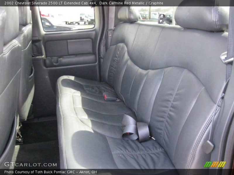 Dark Carmine Red Metallic / Graphite 2002 Chevrolet Silverado 2500 LT Extended Cab 4x4