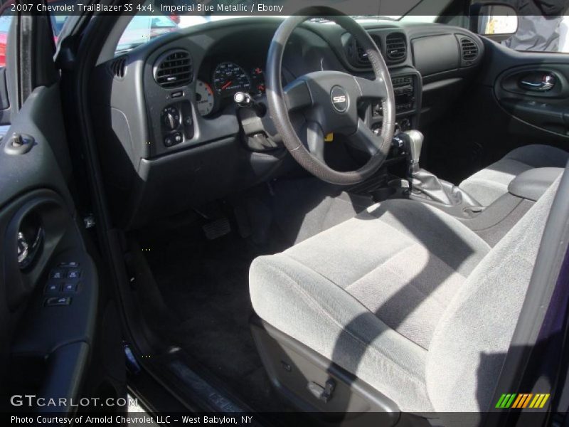 Imperial Blue Metallic / Ebony 2007 Chevrolet TrailBlazer SS 4x4