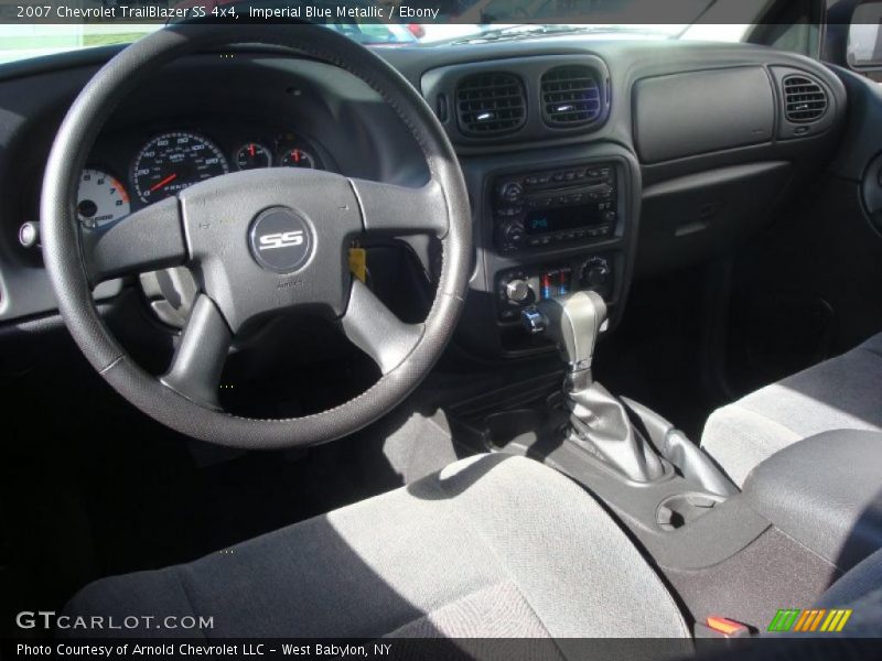 Imperial Blue Metallic / Ebony 2007 Chevrolet TrailBlazer SS 4x4