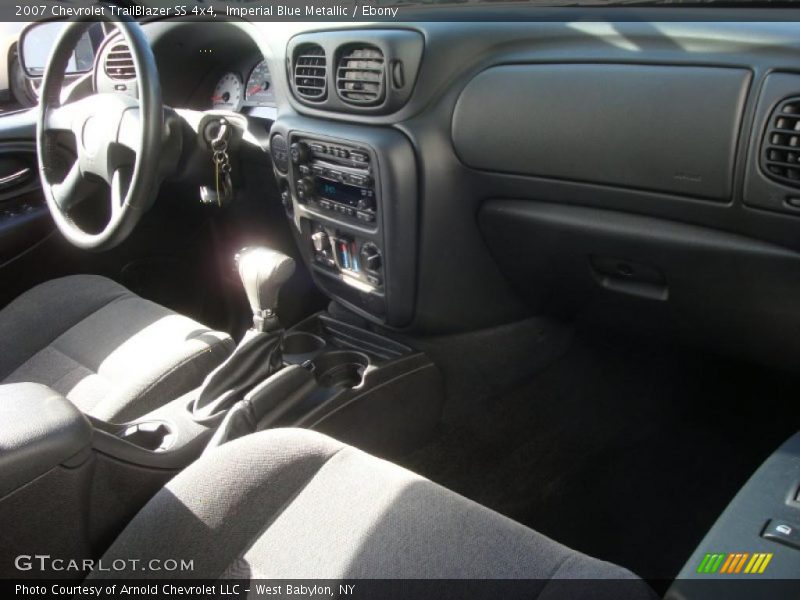 Imperial Blue Metallic / Ebony 2007 Chevrolet TrailBlazer SS 4x4