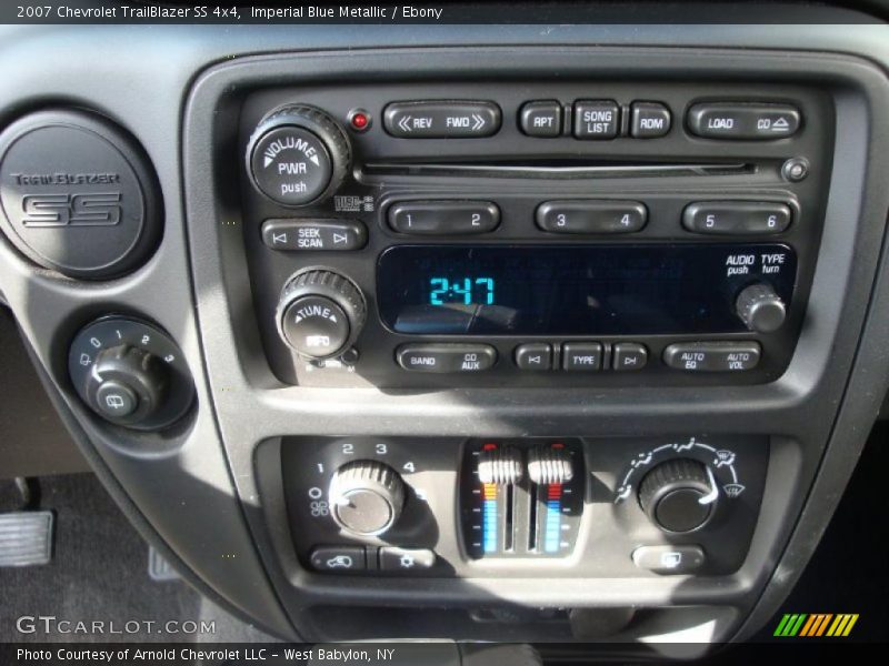 Imperial Blue Metallic / Ebony 2007 Chevrolet TrailBlazer SS 4x4