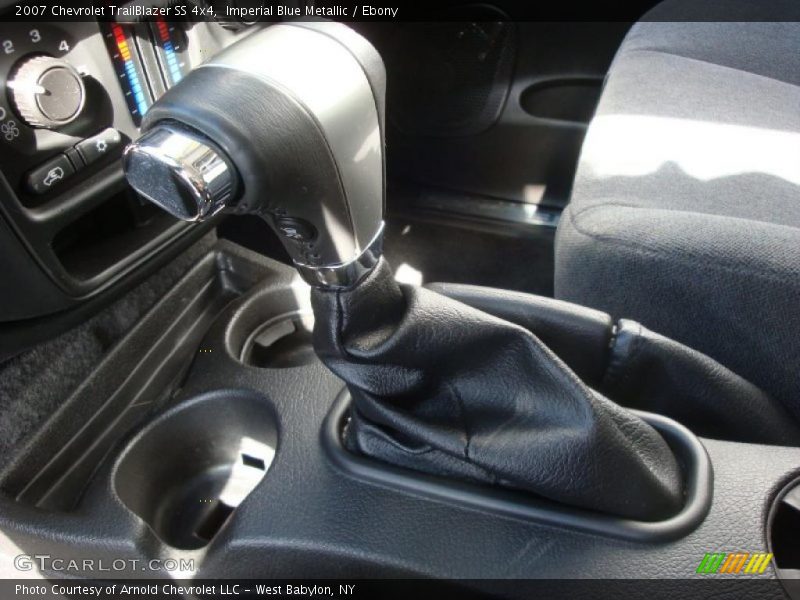 Imperial Blue Metallic / Ebony 2007 Chevrolet TrailBlazer SS 4x4