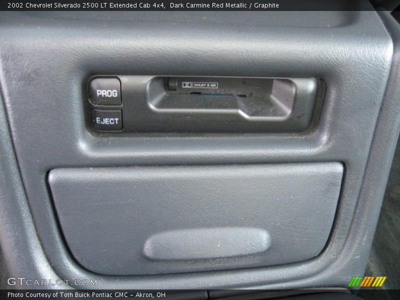 Dark Carmine Red Metallic / Graphite 2002 Chevrolet Silverado 2500 LT Extended Cab 4x4