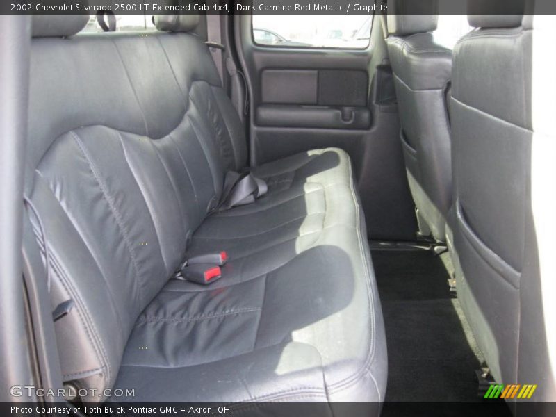 Dark Carmine Red Metallic / Graphite 2002 Chevrolet Silverado 2500 LT Extended Cab 4x4