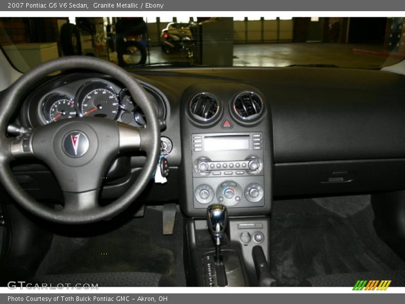 Granite Metallic / Ebony 2007 Pontiac G6 V6 Sedan