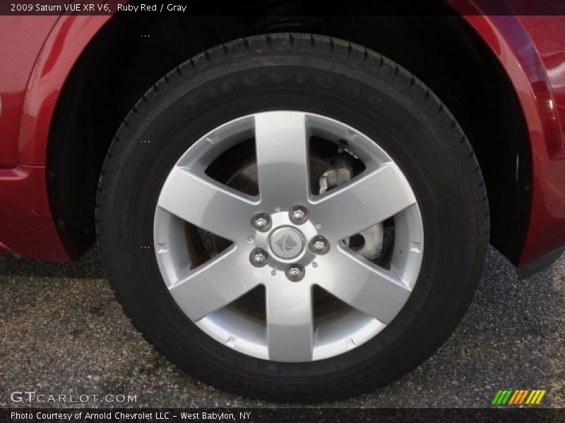Ruby Red / Gray 2009 Saturn VUE XR V6