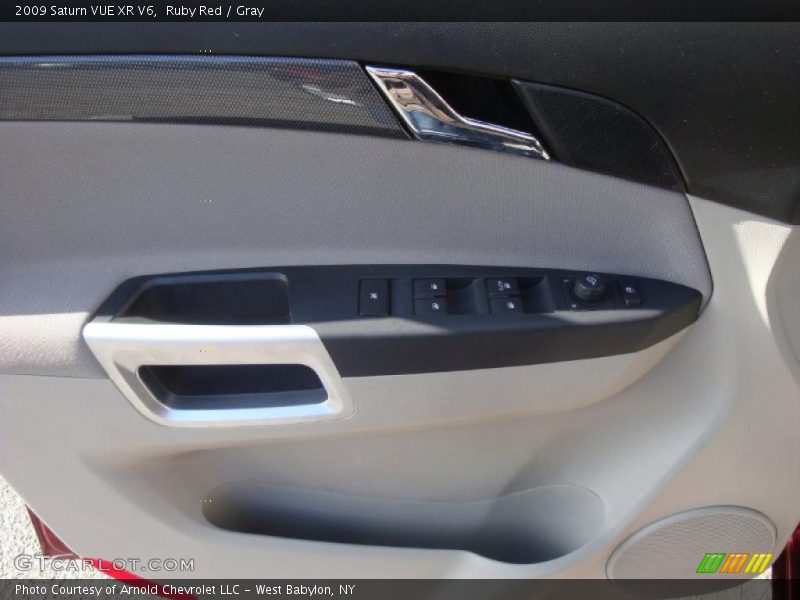 Ruby Red / Gray 2009 Saturn VUE XR V6