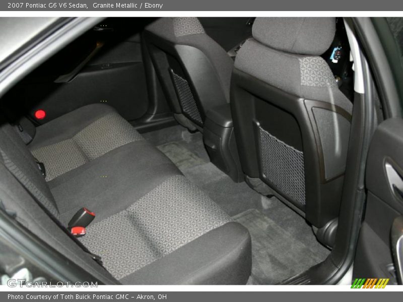 Granite Metallic / Ebony 2007 Pontiac G6 V6 Sedan