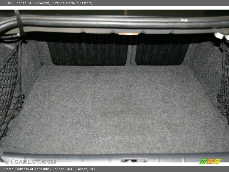 Granite Metallic / Ebony 2007 Pontiac G6 V6 Sedan