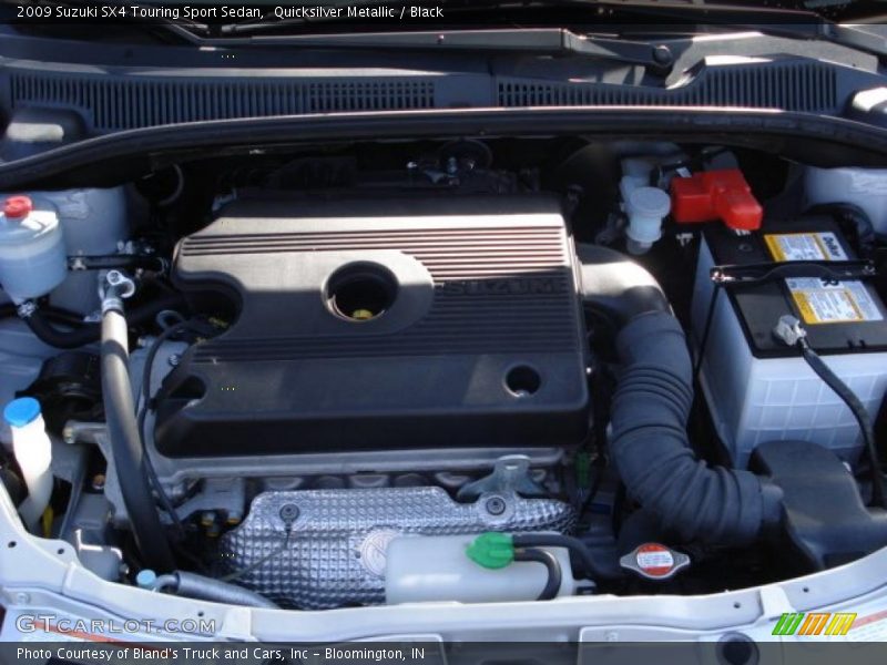 Quicksilver Metallic / Black 2009 Suzuki SX4 Touring Sport Sedan