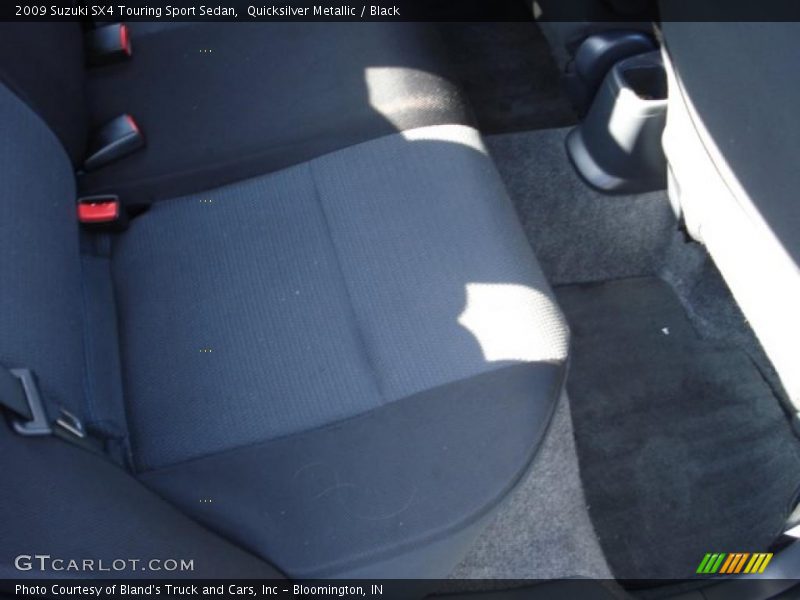 Quicksilver Metallic / Black 2009 Suzuki SX4 Touring Sport Sedan