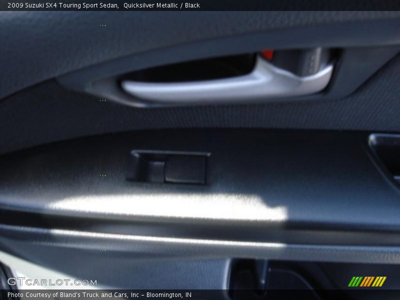 Quicksilver Metallic / Black 2009 Suzuki SX4 Touring Sport Sedan