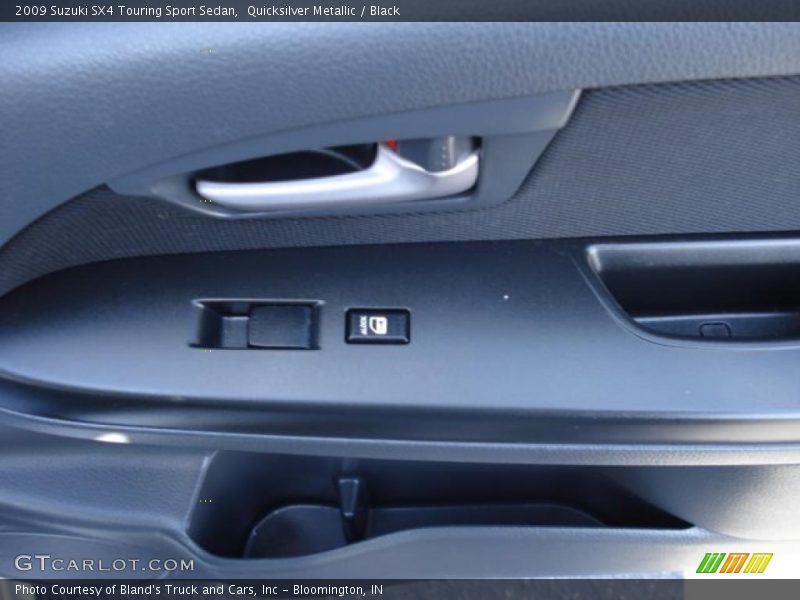 Quicksilver Metallic / Black 2009 Suzuki SX4 Touring Sport Sedan