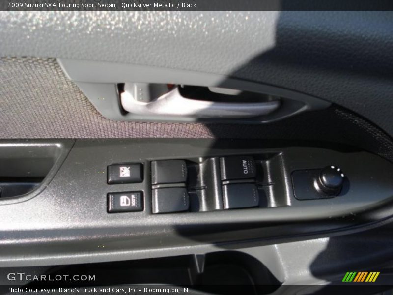 Quicksilver Metallic / Black 2009 Suzuki SX4 Touring Sport Sedan
