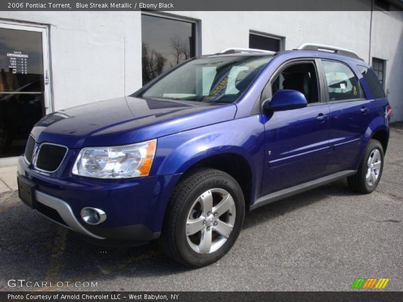 Blue Streak Metallic / Ebony Black 2006 Pontiac Torrent