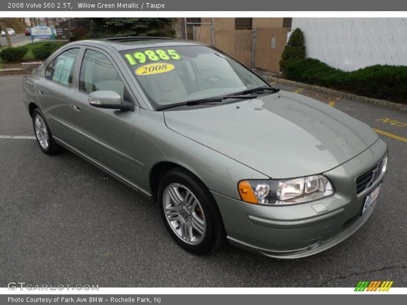 Willow Green Metallic / Taupe 2008 Volvo S60 2.5T