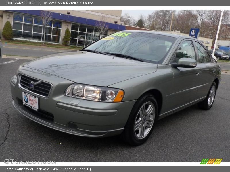 Willow Green Metallic / Taupe 2008 Volvo S60 2.5T