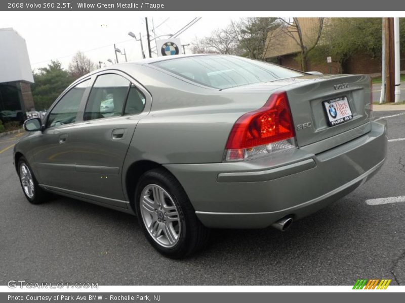 Willow Green Metallic / Taupe 2008 Volvo S60 2.5T