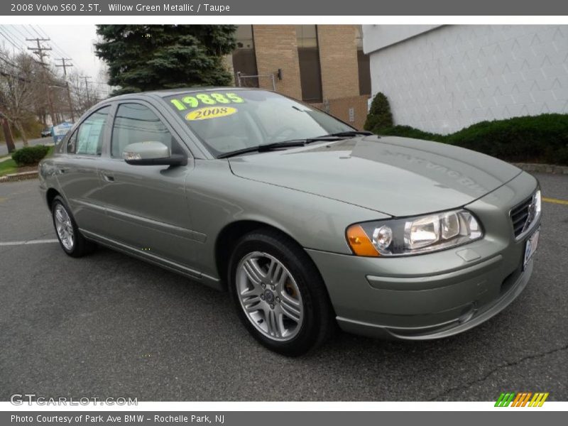 Willow Green Metallic / Taupe 2008 Volvo S60 2.5T